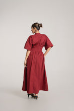 Load image into Gallery viewer, Pinning You Maxi Dress - Merlot
