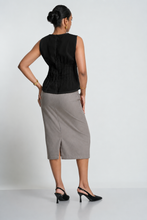 Load image into Gallery viewer, Poppy Pin Tuck Top - Black
