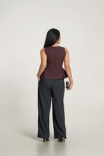 Load image into Gallery viewer, Cianna Top - Coffee
