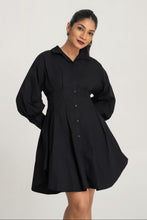 Load image into Gallery viewer, Elora Mini Dress - Black
