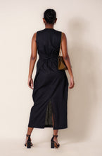 Load image into Gallery viewer, Nova Tie Dress - Black
