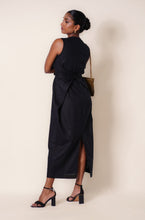 Load image into Gallery viewer, Nova Tie Dress - Black
