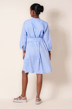Load image into Gallery viewer, Flow Shirt Dress - Sky
