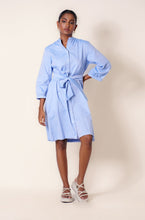 Load image into Gallery viewer, Flow Shirt Dress - Sky
