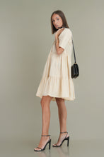 Load image into Gallery viewer, All Day Mini Tiered Dress - Oat
