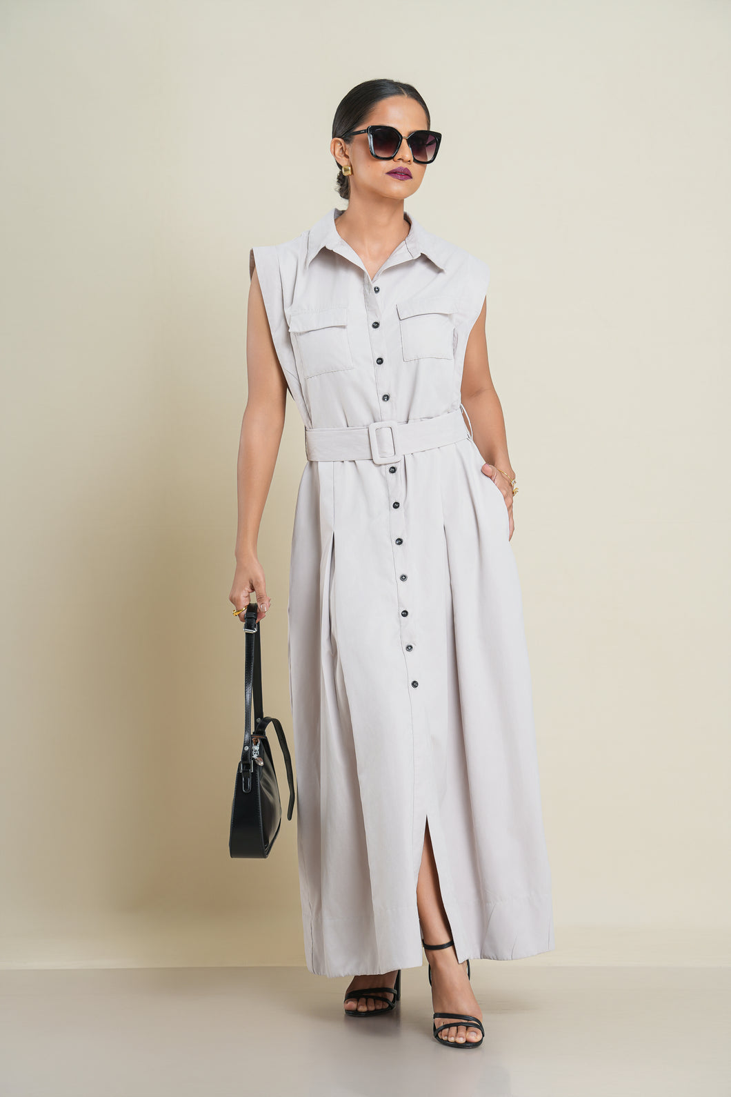 Vera Maxi Dress - Bisque