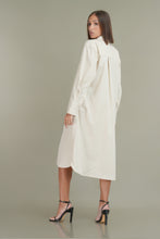 Load image into Gallery viewer, Ultimate Oversized Shirt Dress - Cream
