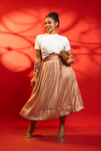 Load image into Gallery viewer, Eve Lana Midi Skirt - Goldenor
