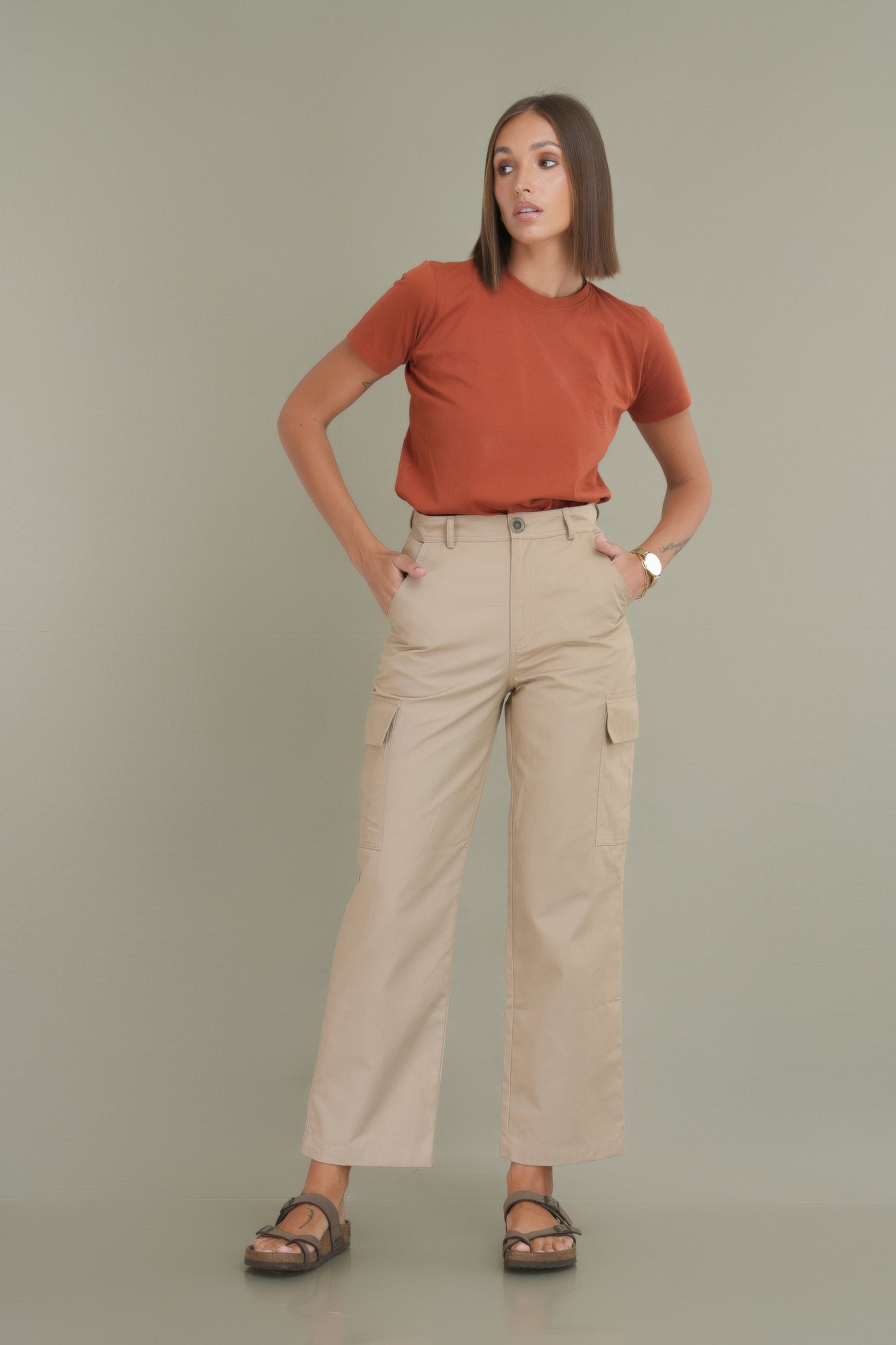 Cargo Pant - Taupe