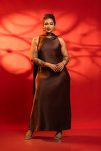 Load image into Gallery viewer, Viola Maxi Dress - Chocolate
