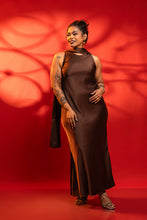 Load image into Gallery viewer, Viola Maxi Dress - Chocolate
