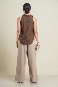 Mia Top - Walnut