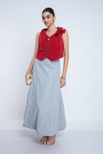 Load image into Gallery viewer, Rosie Waist coat - Cherry
