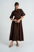 Load image into Gallery viewer, Pinning You Maxi Dress - Choco
