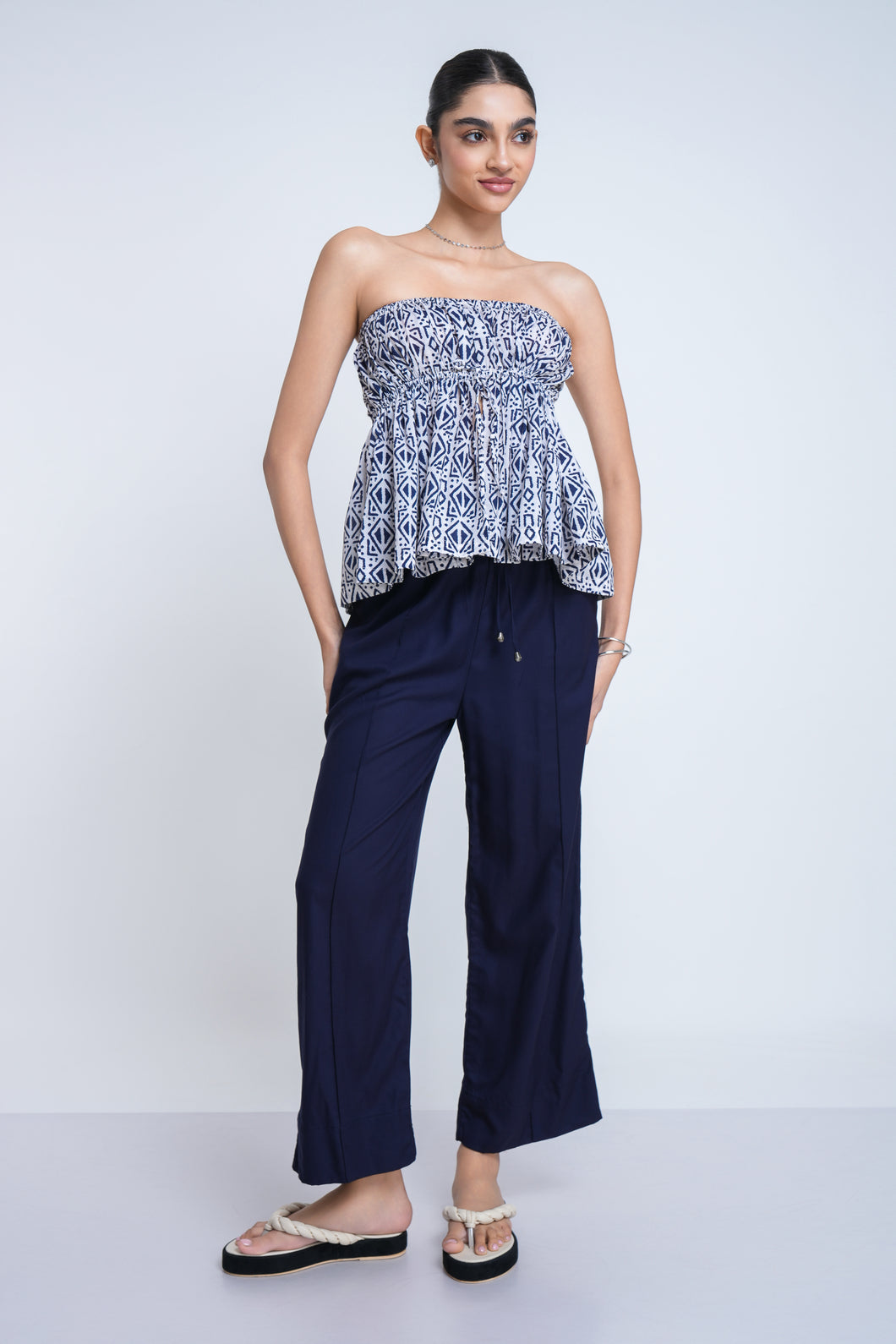 Timeless Relax Pant - Navy