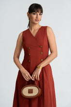 Load image into Gallery viewer, Nina Maxi Dress - Rusty
