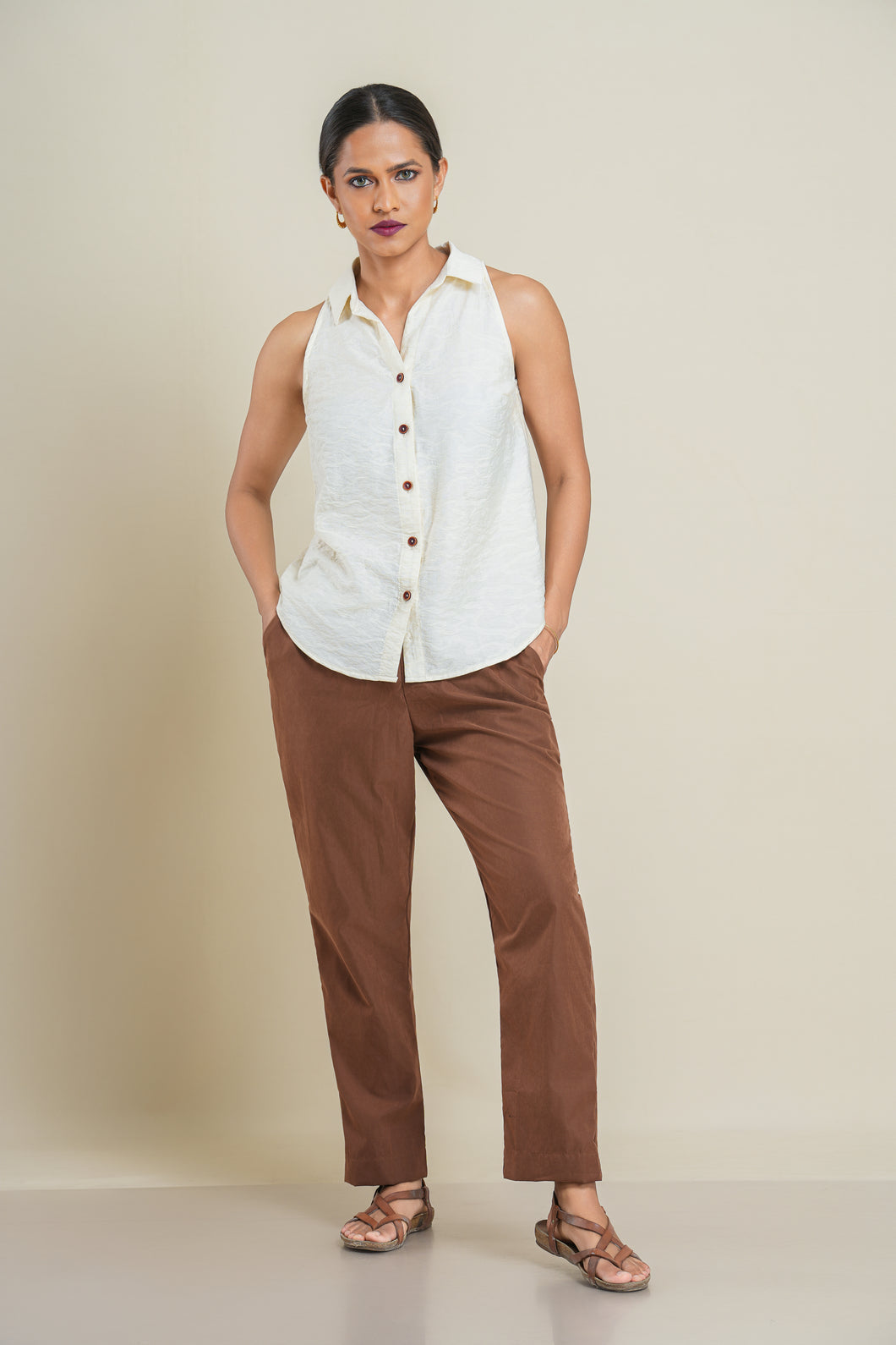 Chino Pant - Walnut