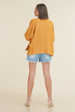 Load image into Gallery viewer, Ahangama Kimono Top - Mustard
