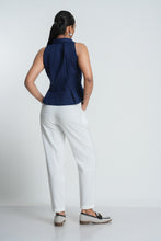 Load image into Gallery viewer, Rua Pleated Top - Midnight
