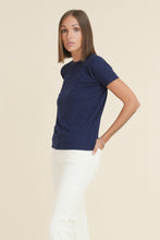 Load image into Gallery viewer, Rib Crew Neck - Navy
