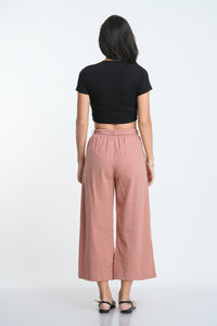 Nola Midi Pant - Peach