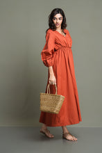 Load image into Gallery viewer, Kaira Maxi Dress - Brick

