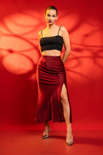 Load image into Gallery viewer, Jovie Bias Maxi Skirt - Wine
