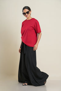 Reg Fit Crew Neck - Cherry