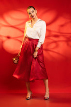 Load image into Gallery viewer, Eve Lana Midi Skirt - Ruby
