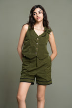 Load image into Gallery viewer, Rosie Waist coat - Olive
