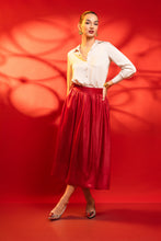 Load image into Gallery viewer, Eve Lana Midi Skirt - Ruby
