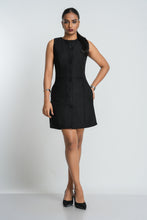 Load image into Gallery viewer, Sandy Mini Shift Dress -Black
