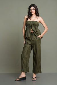 Timeless Relax Pant - Pine