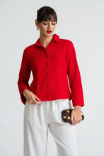 Load image into Gallery viewer, Opal Long Sleeve Shirt - Apple
