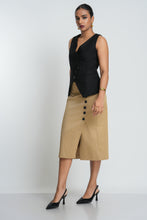 Load image into Gallery viewer, Clara Midi Skirt - Bisque
