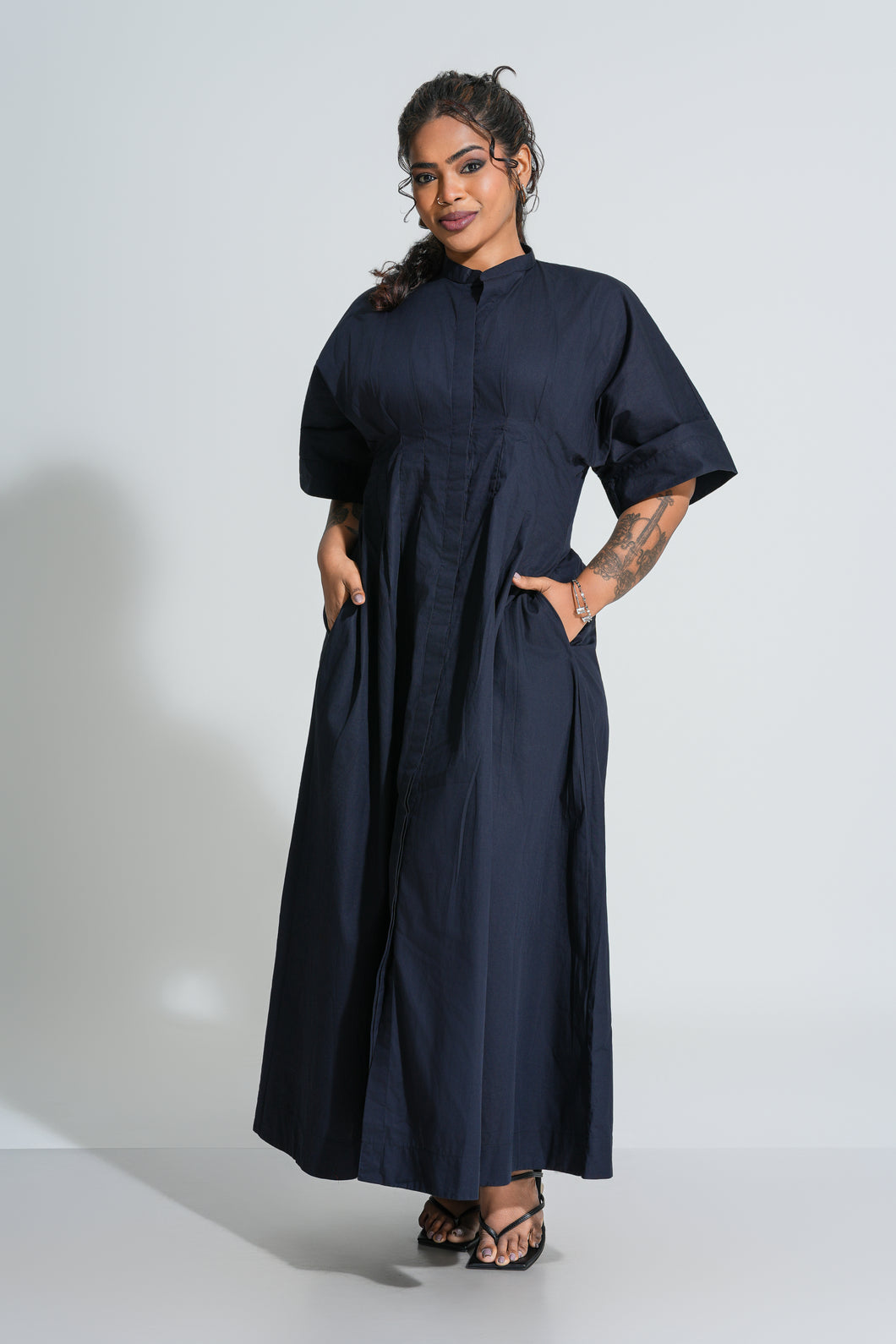 Pinning You Maxi Dress - Black