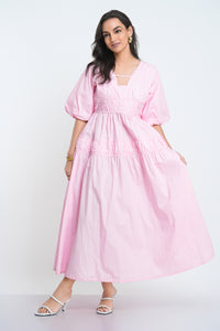 Caroline Maxi Dress - Cotton Candy