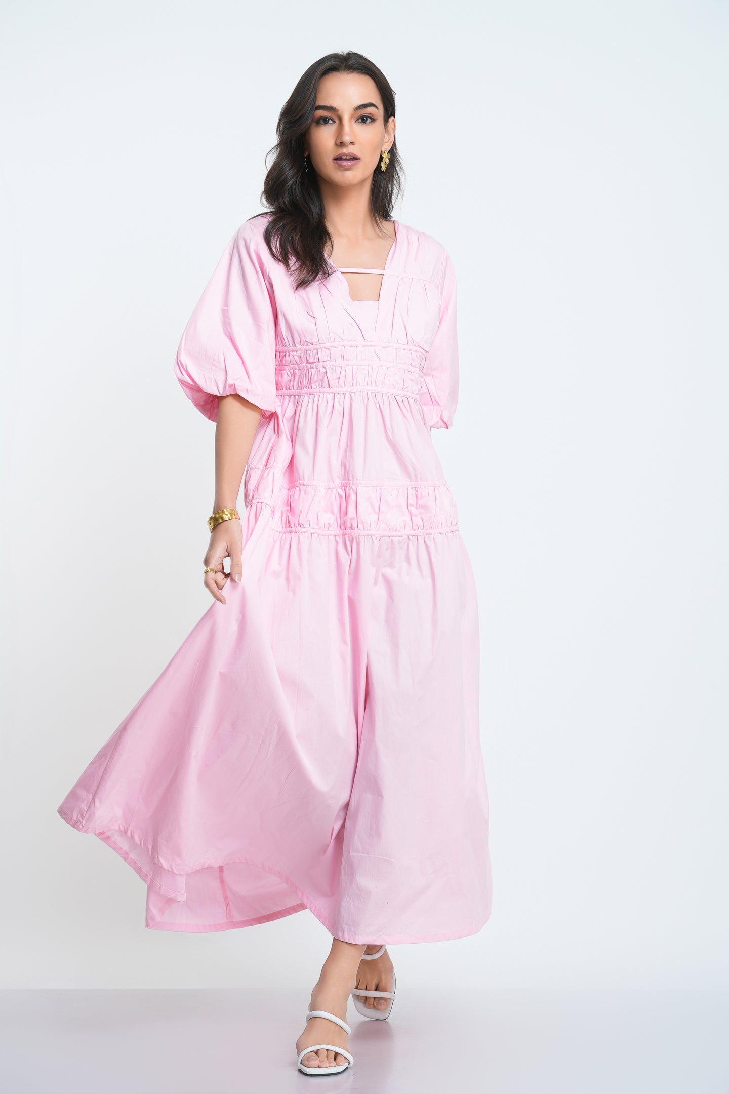 Caroline Maxi Dress - Cotton Candy