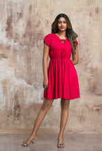 Load image into Gallery viewer, Cyra Mini Dress - Berry
