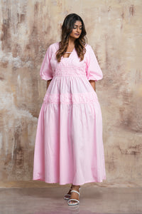 Caroline Maxi Dress - Cotton Candy