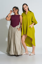 Load image into Gallery viewer, Lora High Low Dress - Lemon
