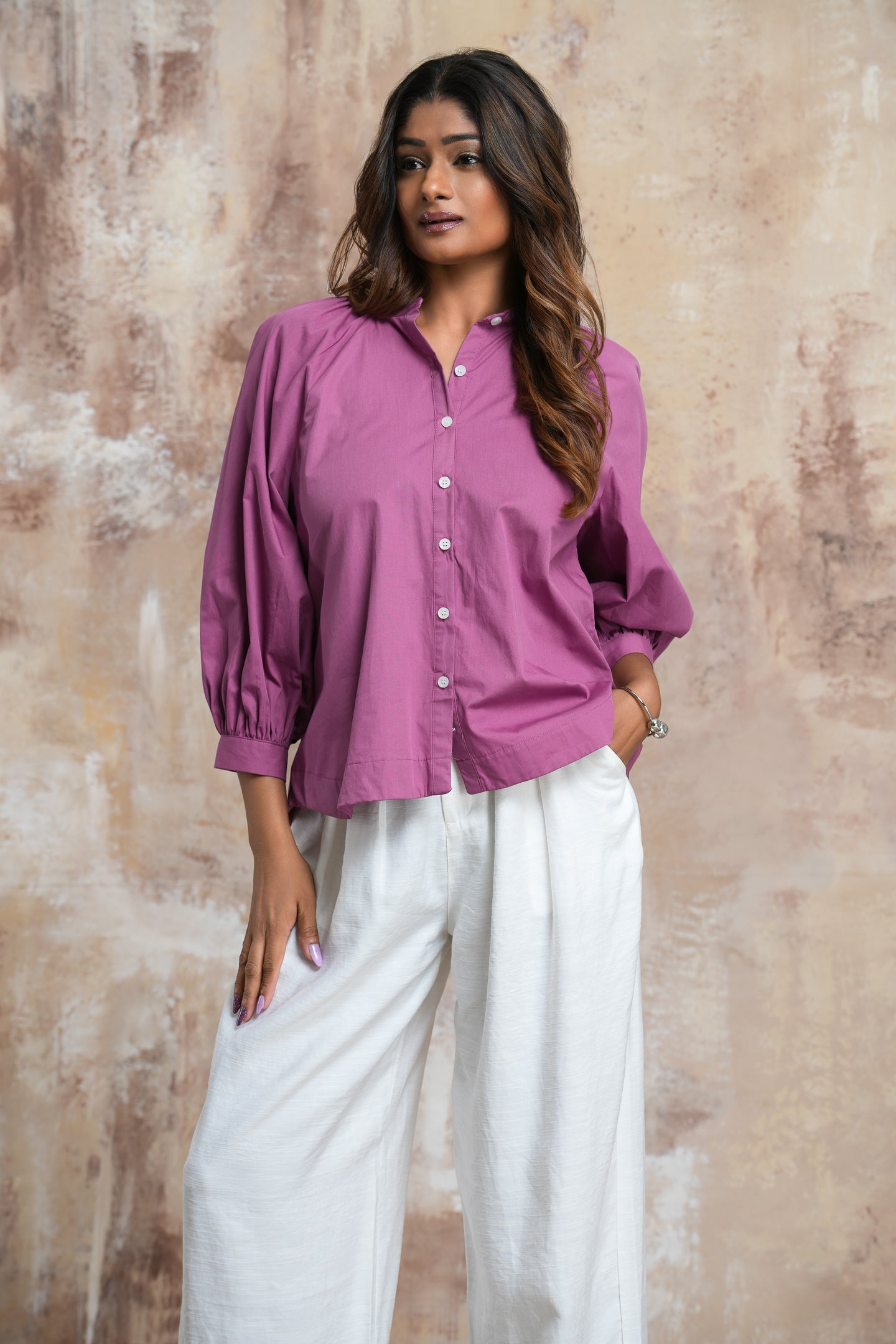 Island Shirt - Grape