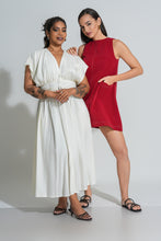 Load image into Gallery viewer, Delta Midi Dress - Cloud
