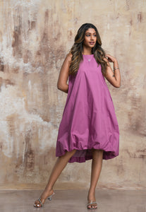 Paloma Midi Dress - Grape
