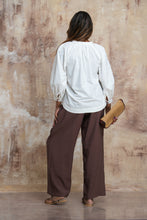 Load image into Gallery viewer, Nova Pleated Pant - Coffee
