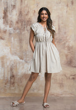 Load image into Gallery viewer, Cyra Mini Dress - Sand
