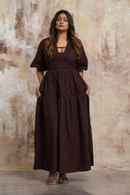 Load image into Gallery viewer, Caroline Maxi Dress - Chocolate
