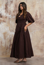 Load image into Gallery viewer, Caroline Maxi Dress - Chocolate
