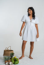 Load image into Gallery viewer, Joya Mini Dress - Pearl
