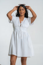 Load image into Gallery viewer, Joya Mini Dress - Pearl
